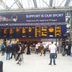 Pozdrowienia z Glasgow Central Station